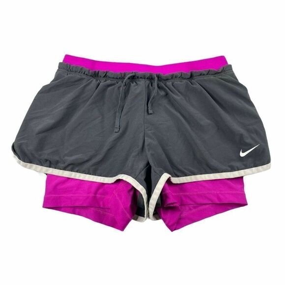 NIKE Dri-Fit Full Flex 2 In 1 Running Shorts - Picture 1 of 5